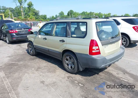 2003 Subaru Forester X z USA, uszkodzony, nr VIN JF1SG63673H701847